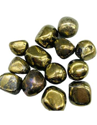 1 lb Chalcopyrite tumbled stones