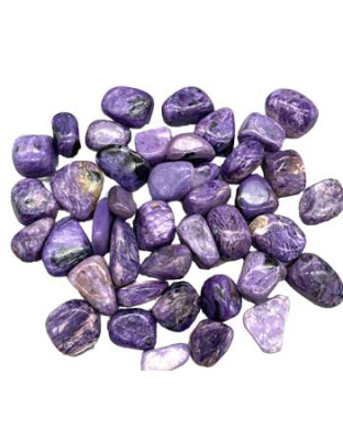 1 lb Charoite tumbled stones