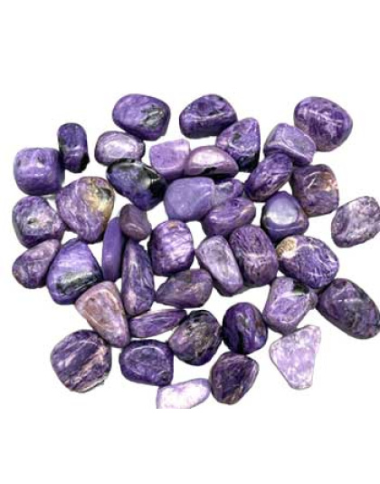 1 lb Charoite tumbled stones