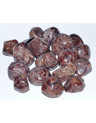 1 lb Garnet tumbled stones