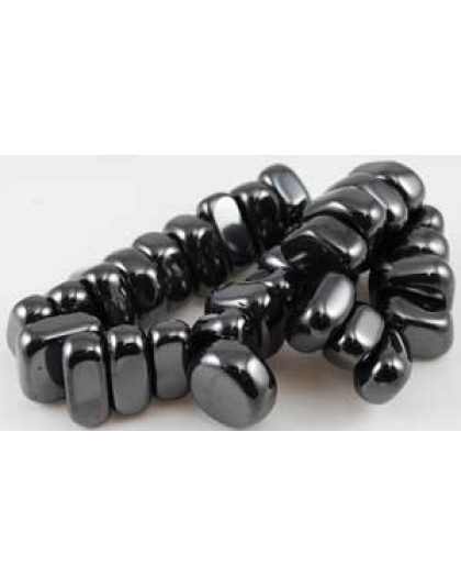1 lb Hematite Magnetic tumbled stones