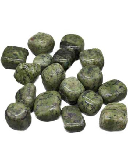 1 lb Jade, Jungle tumbled stones