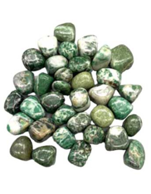 1 lb Jade, Rich tumbled stones