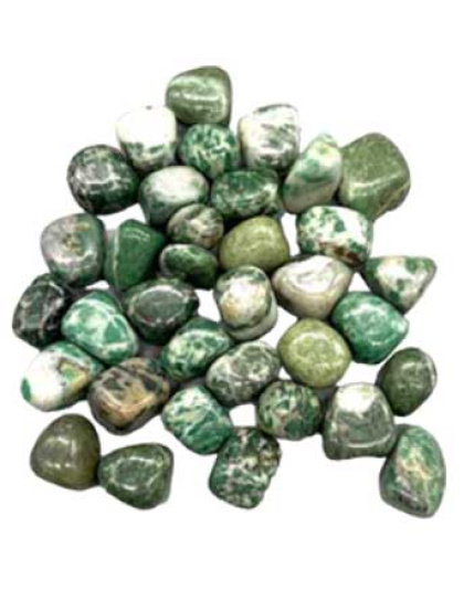1 lb Jade, Rich tumbled stones