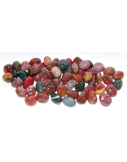 1 lb Jasper Fancy tumbled stones