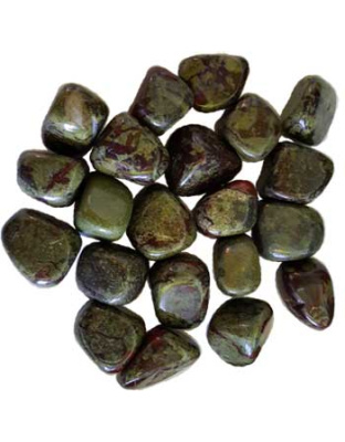 1 lb Jasper, Dragon Blood tumbled stones