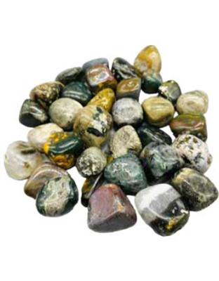 1 lb Jasper, Ocean tumbled stones