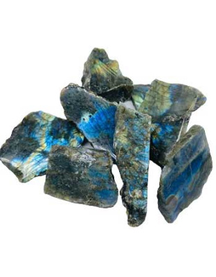 1 lb Labrodorite polished 1 side