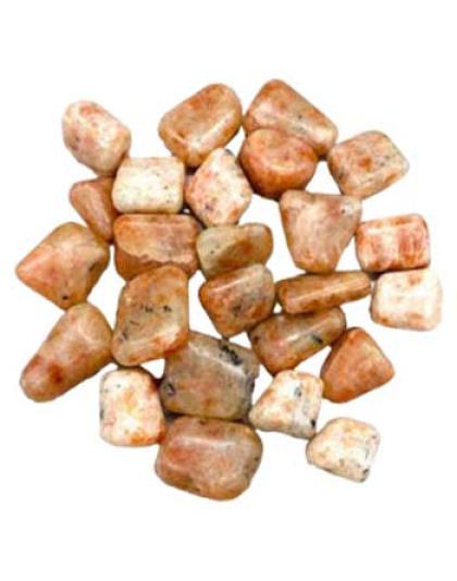 1 lb Natural Sunstone tumbled stones