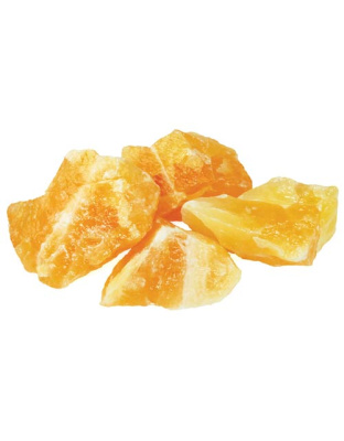 1 lb Orange Calcite untumbled stones