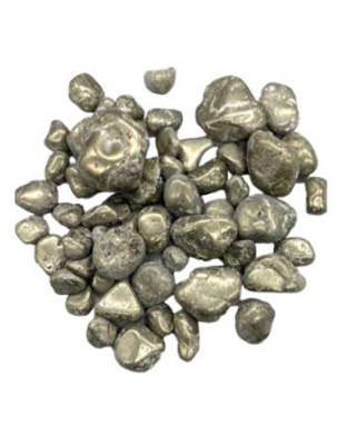 1 lb Pyrite tumbled stones