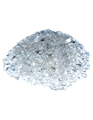 1 lb Quartz tumbled chips
