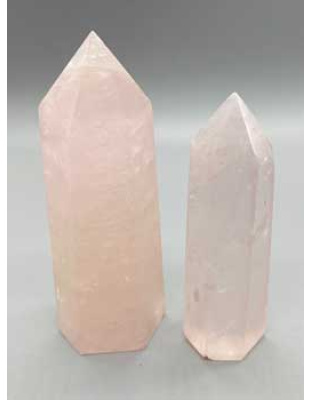 1 lb Rose Quartz Point 2-5"