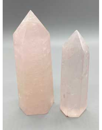 1 lb Rose Quartz Point 2-5"