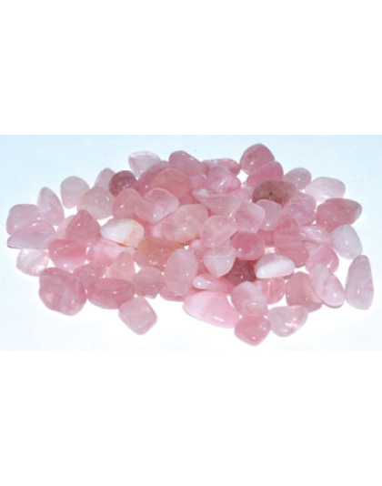 1 lb Rose Quartz tumbled chips