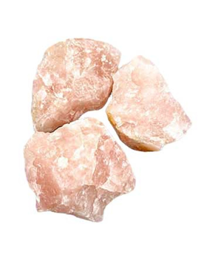 1 lb Rose Quartz untumbled stones
