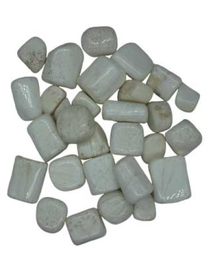 1 lb Scolecite tumbled stones