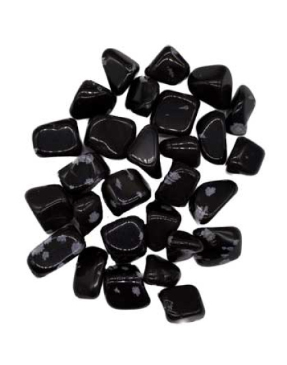 1 lb Snow Flake Obsidian tumbled stones