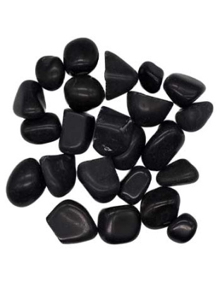 1 lb Tourmaline, Black tumbled stones