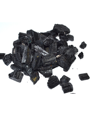 1 lb Tourmaline, Black untumbled stones