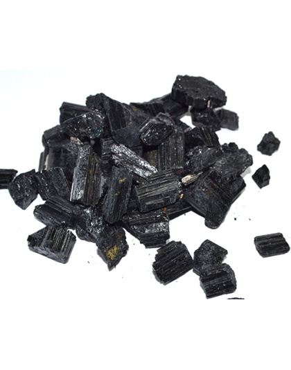 1 lb Tourmaline, Black untumbled stones
