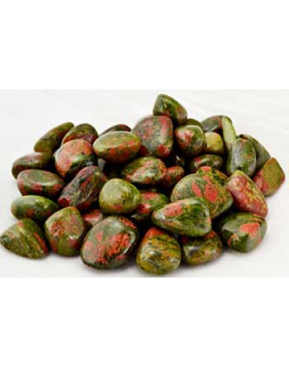 1 lb Unakite tumbled stones
