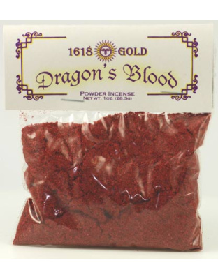 1oz Dragons Blood powder incense