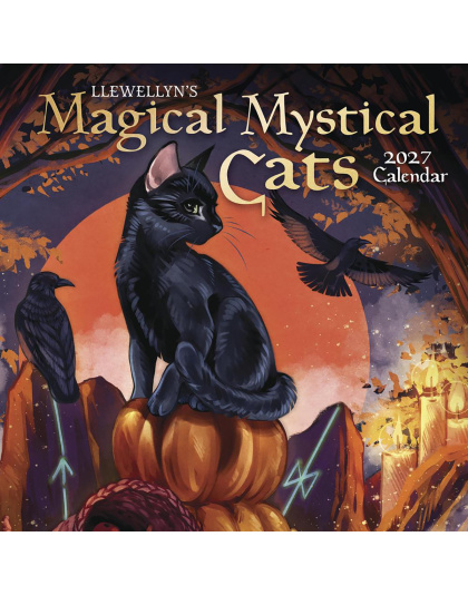 2027 Magical Mystical Cats Calendar by Llewellyn