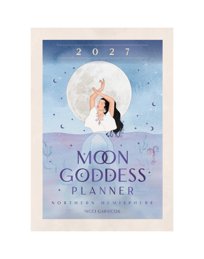 2027 Moon Goddess PLANNER by Nicci Garaicoa