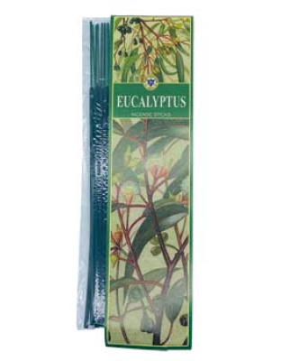20 Eucalyptus incense sticks pure vibrations