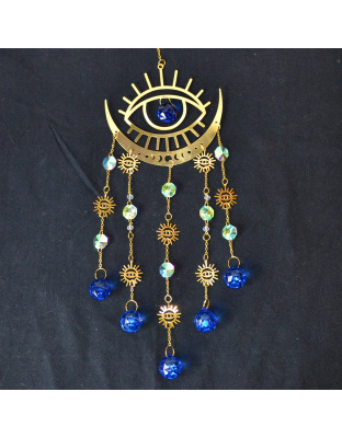 20" Evil Eye sun catcher