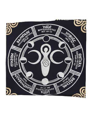 24"x24" Earth Goddess altar cloth