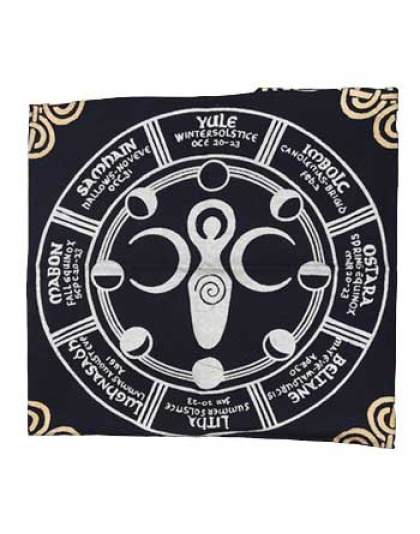 24"x24" Earth Goddess altar cloth
