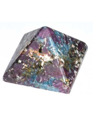 25-30mm Ruby with Kyanite pyramid
