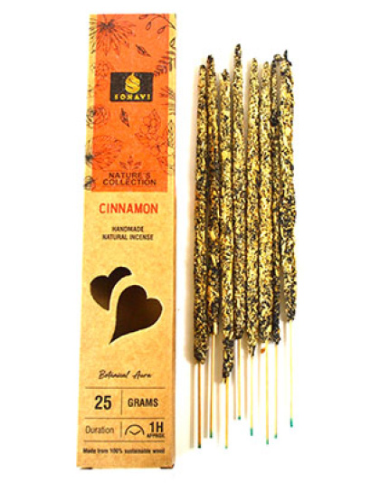 25gm Cinnamon incense stick sonavi