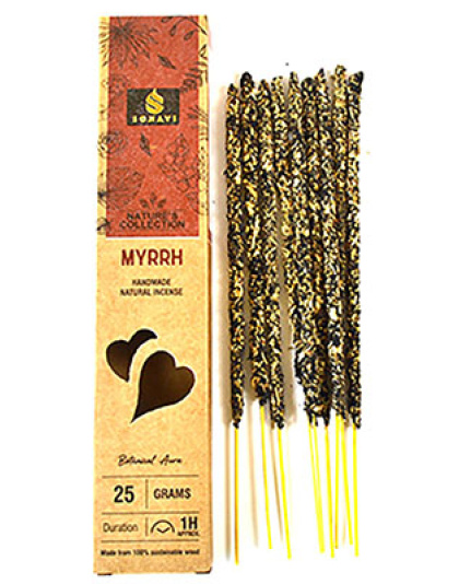 25gm Myrrh incense stick sonavi