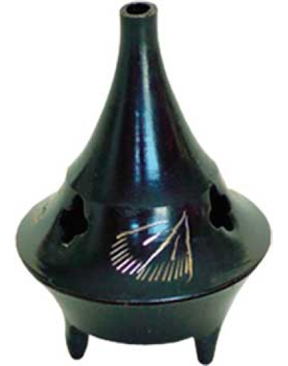 2 1/4" Black Cone Burner brass