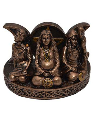 2 1/4" Mother Maiden Crone card holder