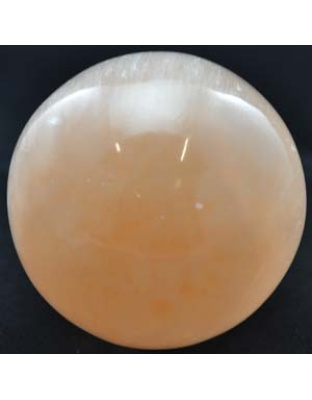 2 " - 3" Orange Selenite gazing ball
