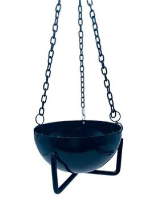 3 1/2" Hanging incense burner