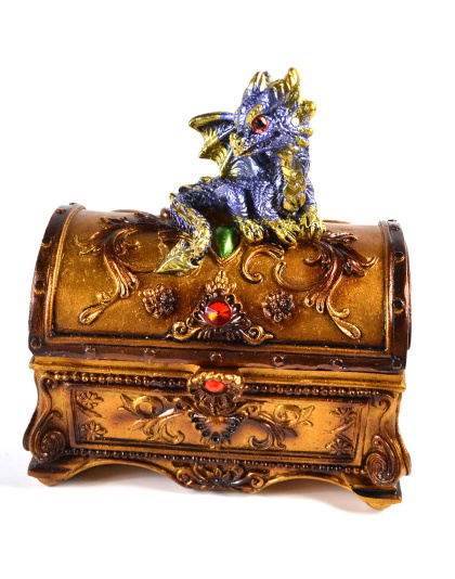 3" x 4 1/2" Dragon chest