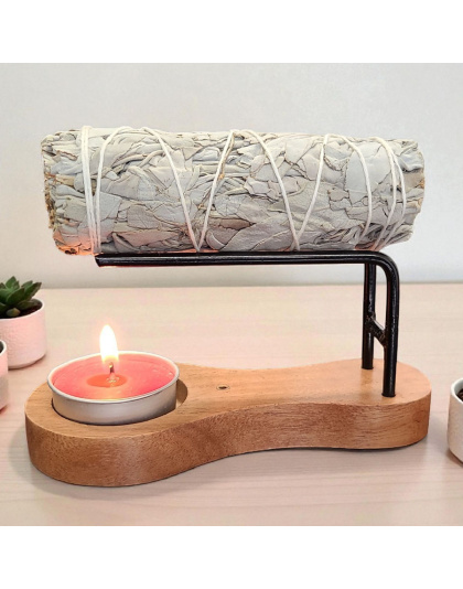 3 in 1 Sage & incense burner, candle holder