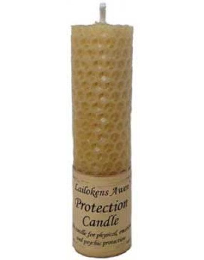 4 1/4" Protection Lailokens Awen candle