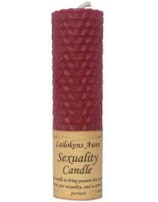 4 1/4" Sexuality Lailokens Awen candle