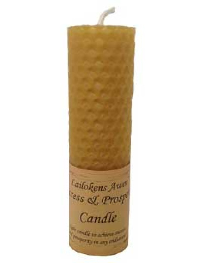 4 1/4" Success & Prosperity Lailokens Awen candle