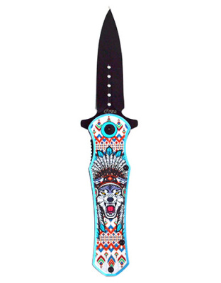 4 3/4" Wolf athame