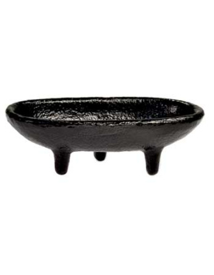 4" Iron smudge/ incense burner