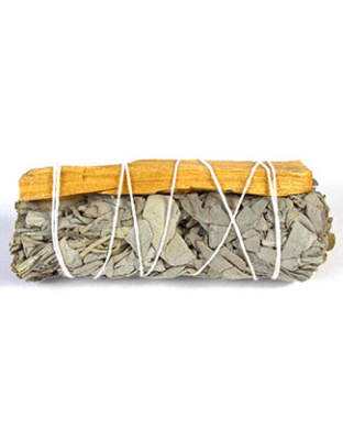 4" Sage & Palo Santo smudge (not bagged)