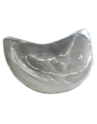 4" Selenite Half Moon bowl