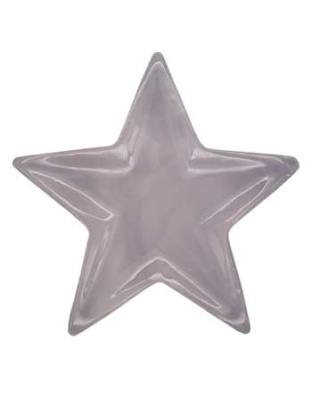 4" Star offering plate